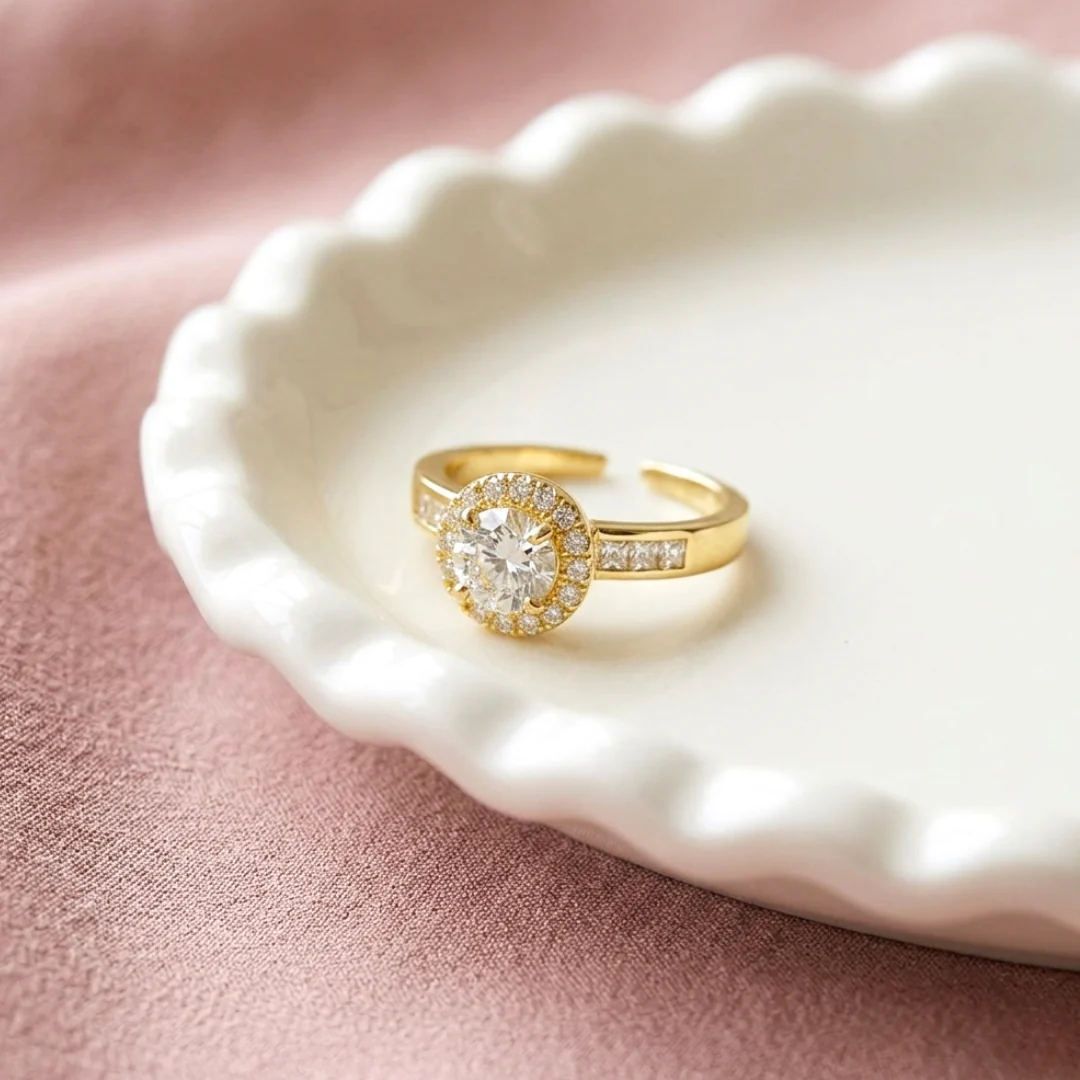 Anillo Ajustable Olivia Gold - Image 5