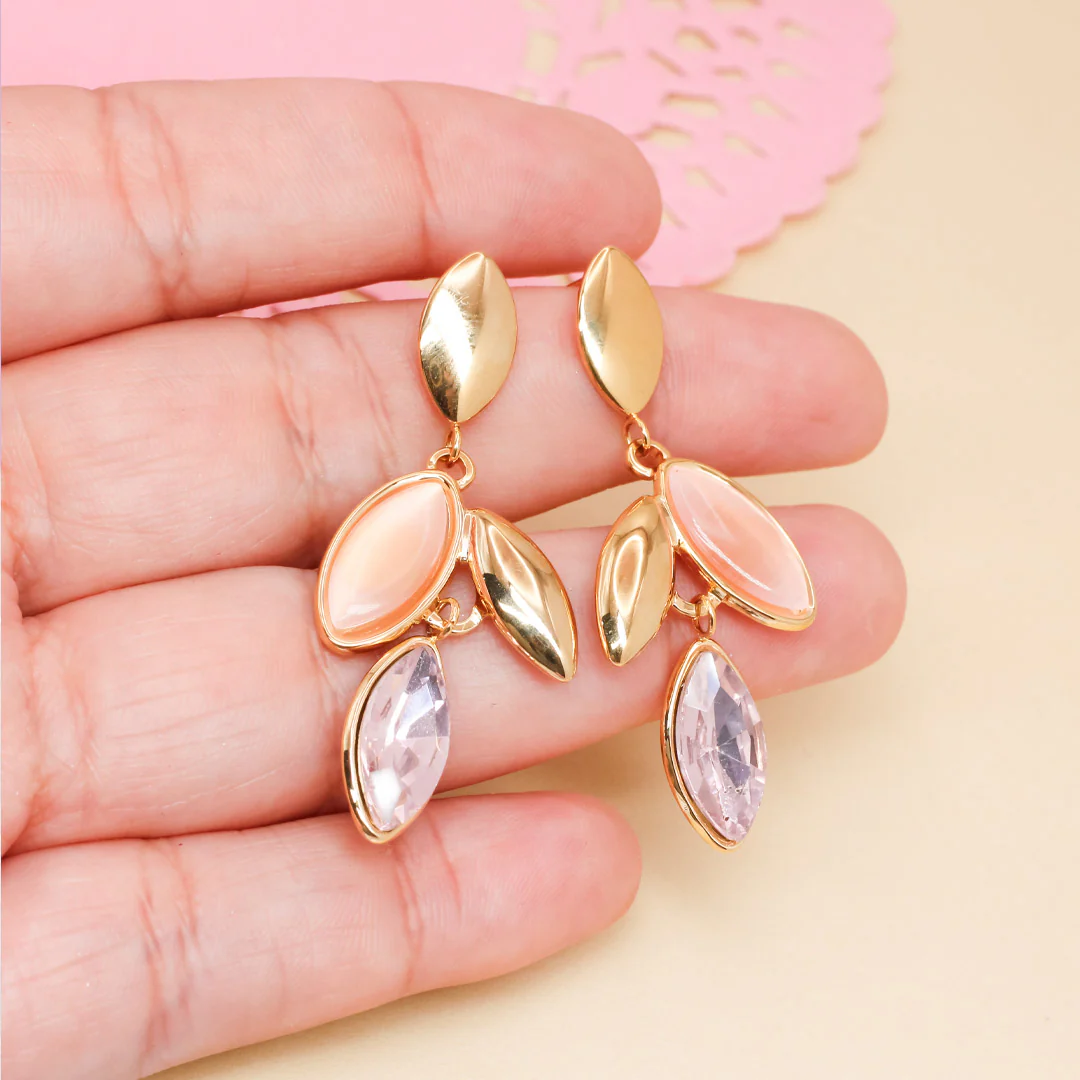 Aretes Hojas Glow - Image 3