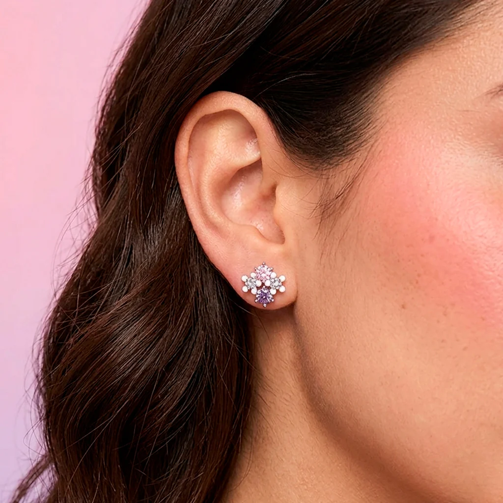 Aretes Shining Flower - Image 2