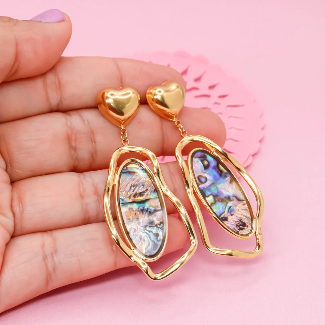 Aretes Aura Heart - Image 2