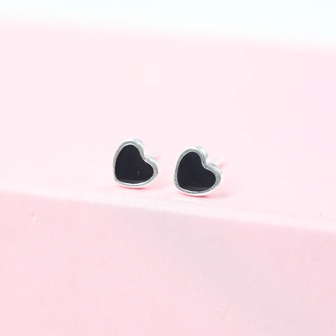 Aretes Black Heart - Image 3