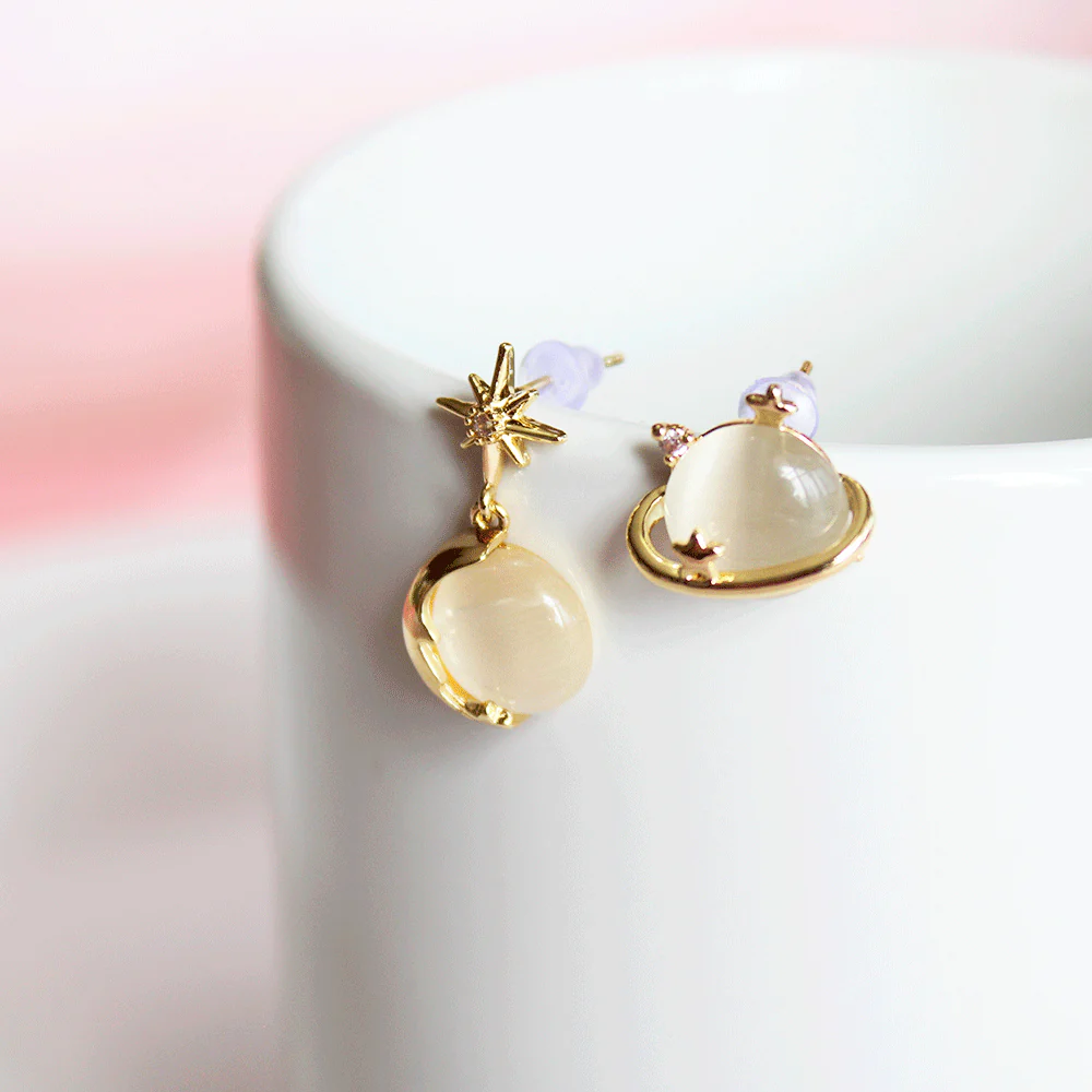 Aretes de Saturno de Ópalo - Image 3