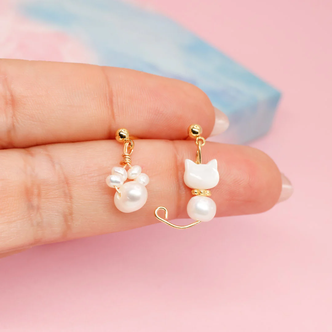 Aretes Kitty Pearl - Image 3
