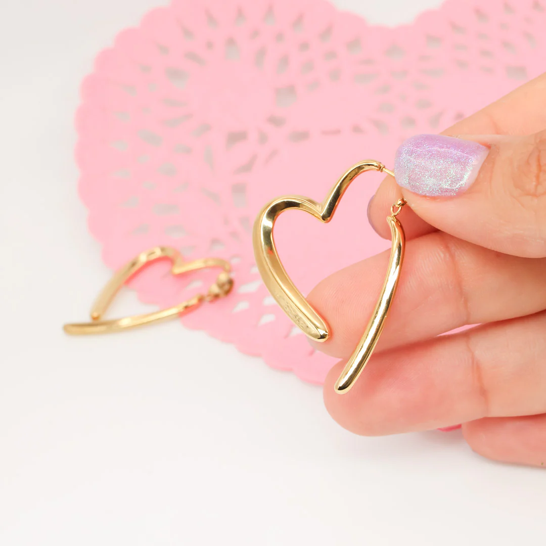 Aretes Valentine Gold - Image 4