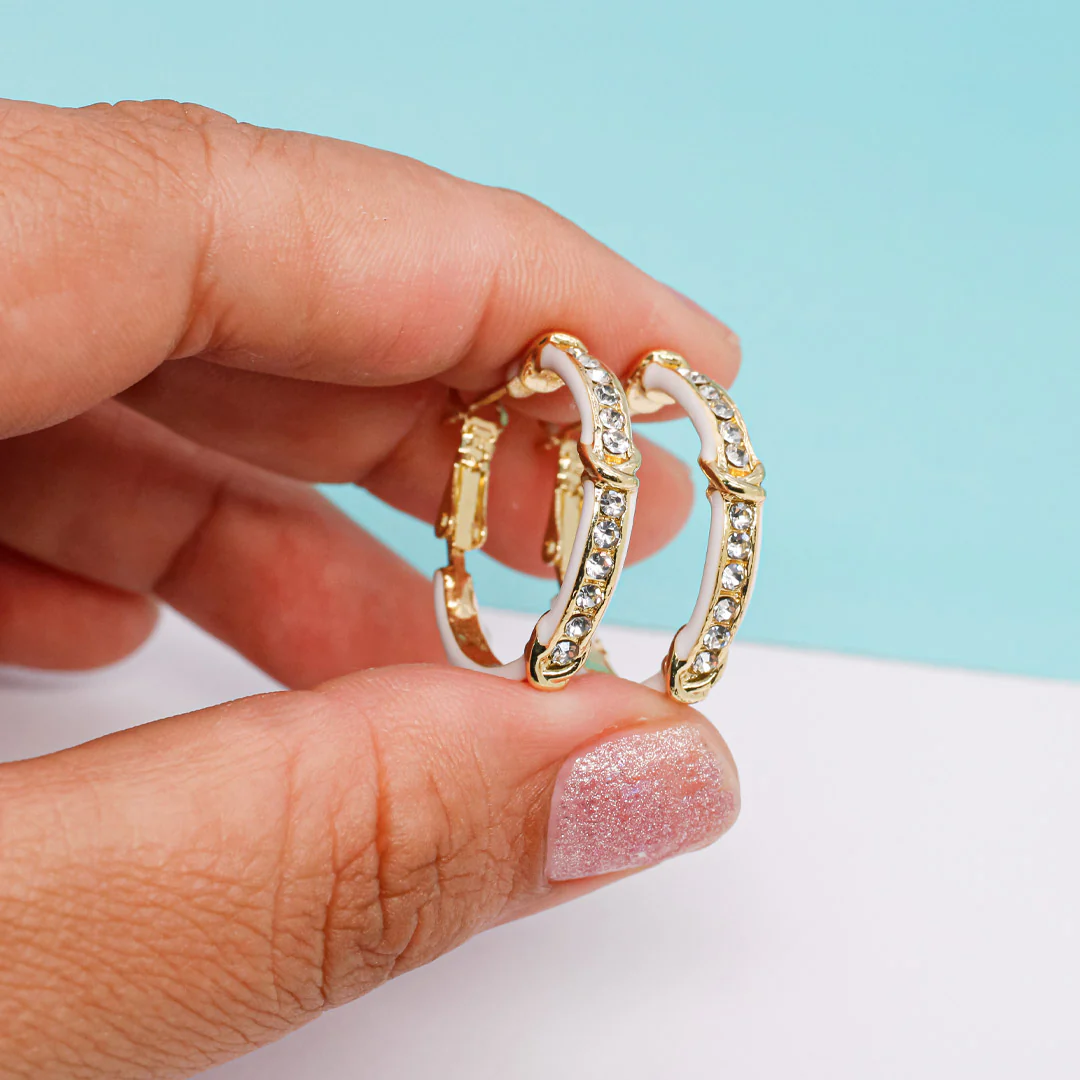 Arracadas White Zirconias - Image 5