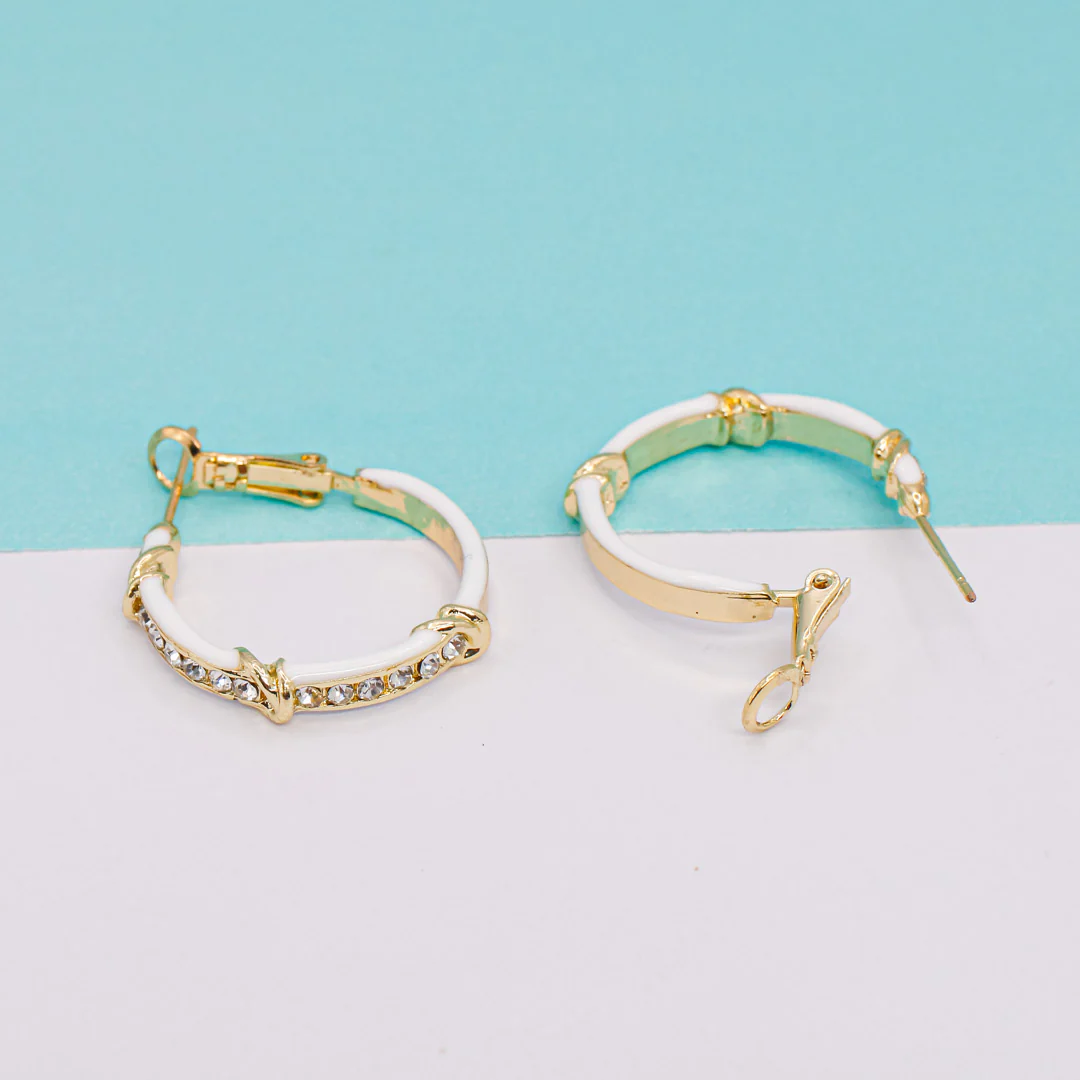 Arracadas White Zirconias - Image 6