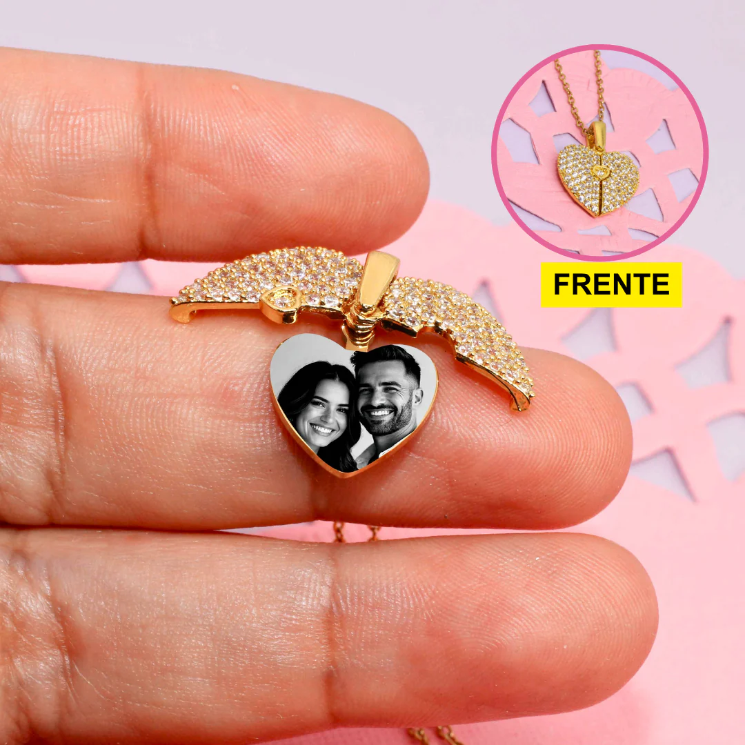 Collar Corazón Eterno Personalizado