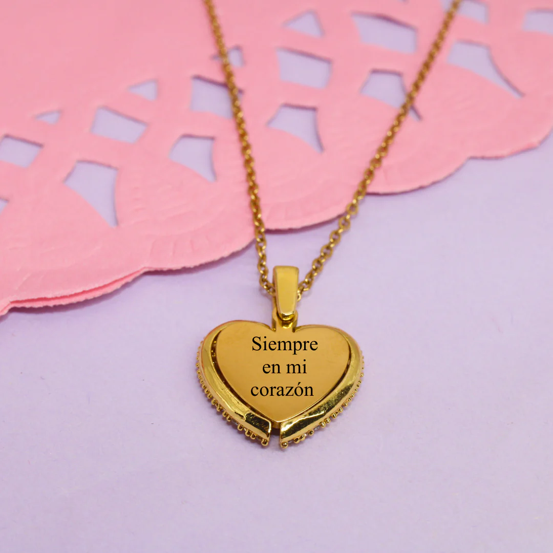 Collar Corazón Eterno Personalizado - Image 4