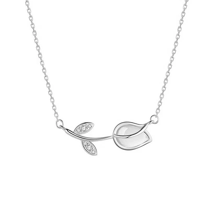 Collar Tulipán Plata925 - Image 5