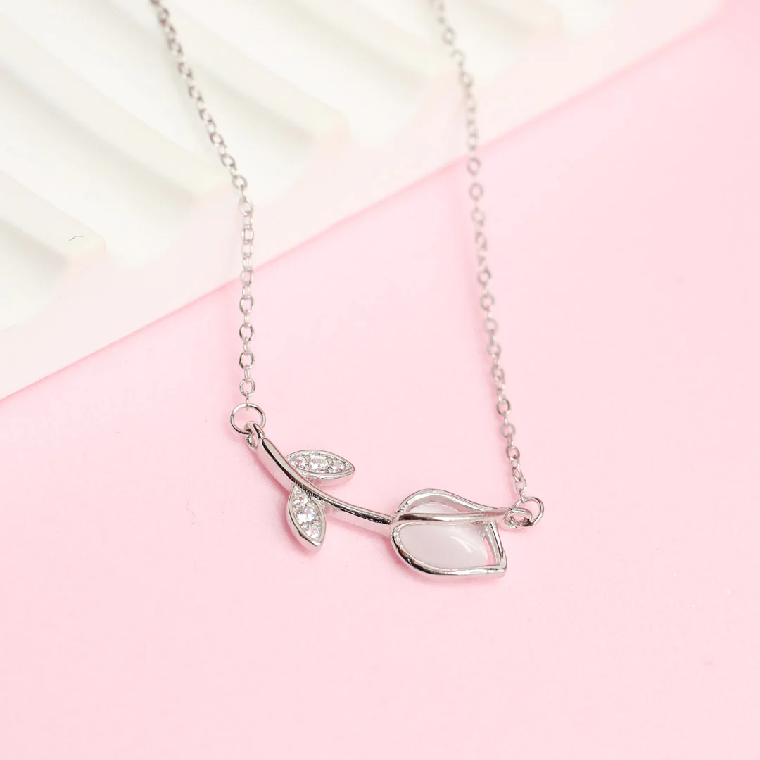Collar Tulipán Plata925 - Image 7