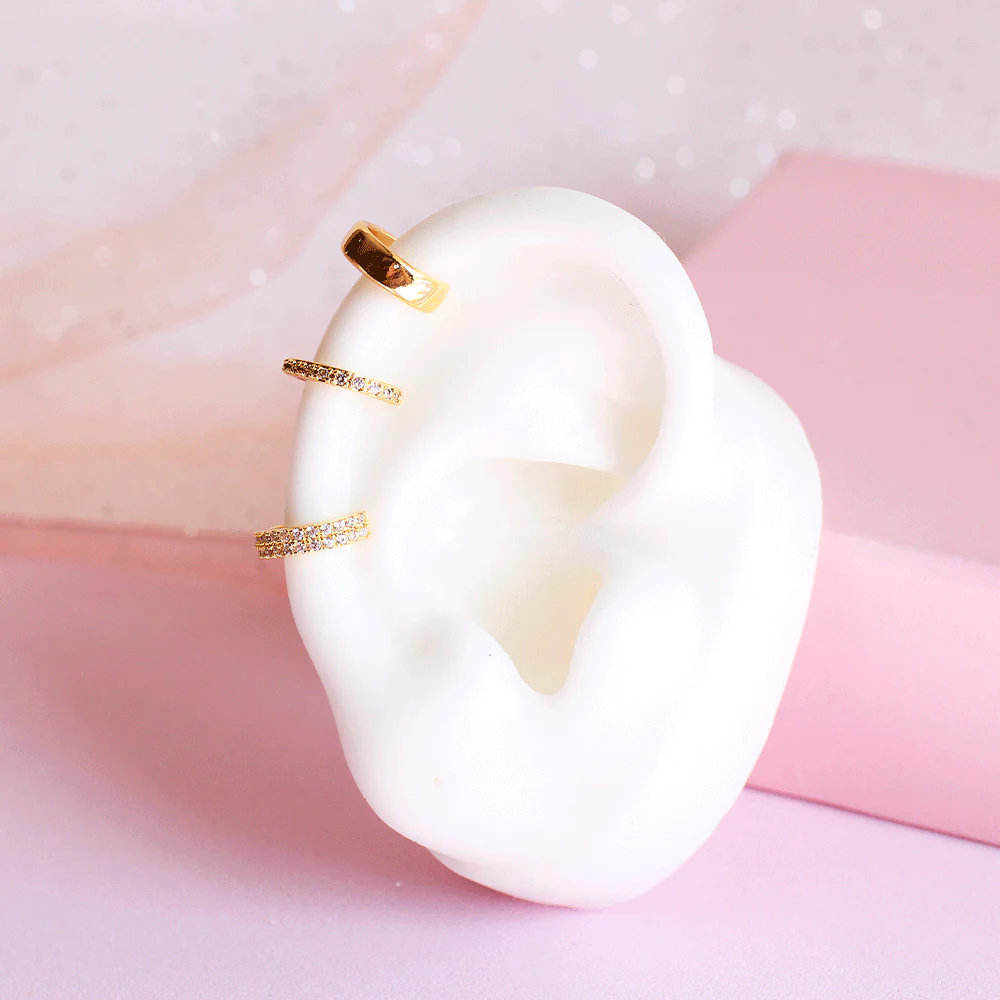Set de Earcuffs Gold - Image 3