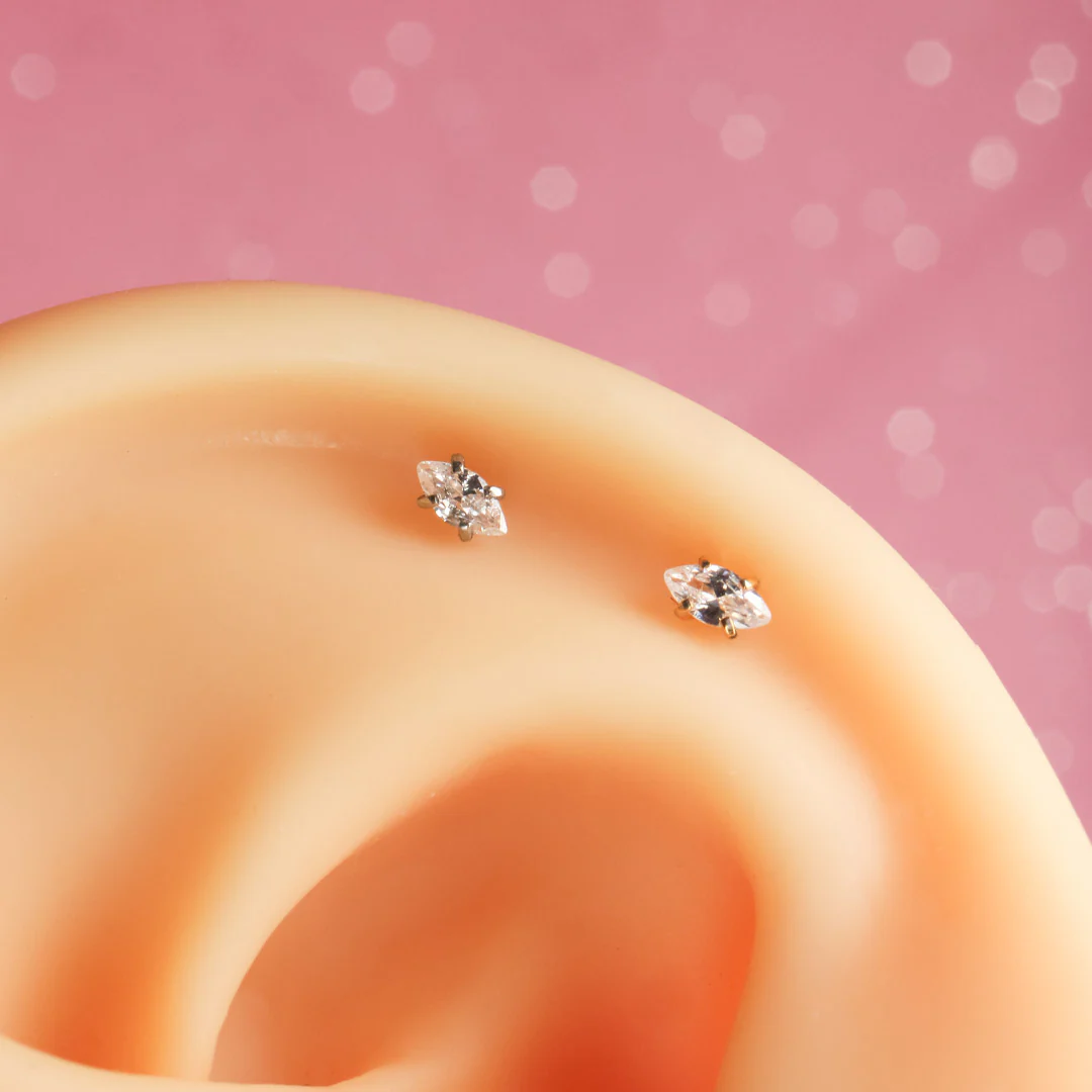 Piercing 1era Perforación Spark Titanio - Image 3