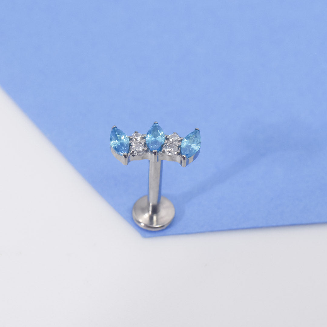 Piercing Aqua 1era Perforación Titanio - Image 3
