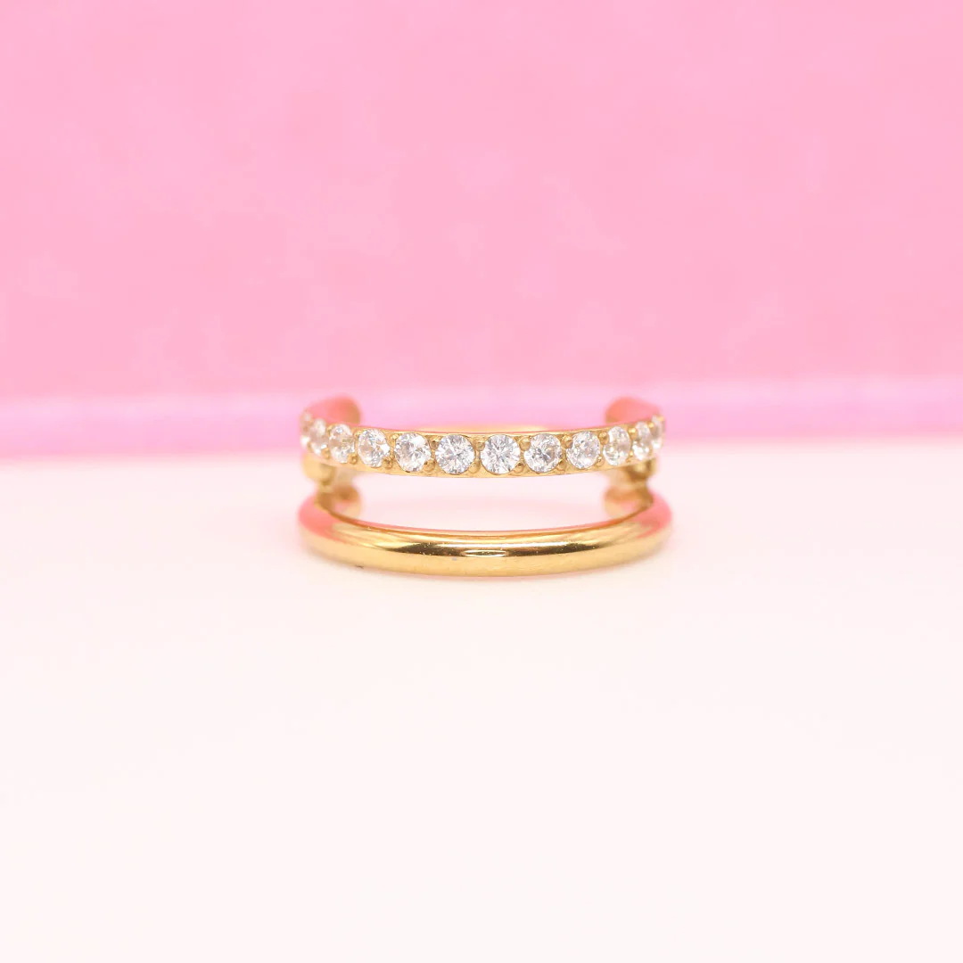Piercing Aro Glam Zirconias Titanio - Image 10
