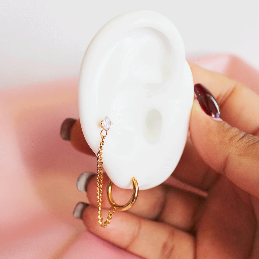 Piercing Cadena con Zirconia - Image 5