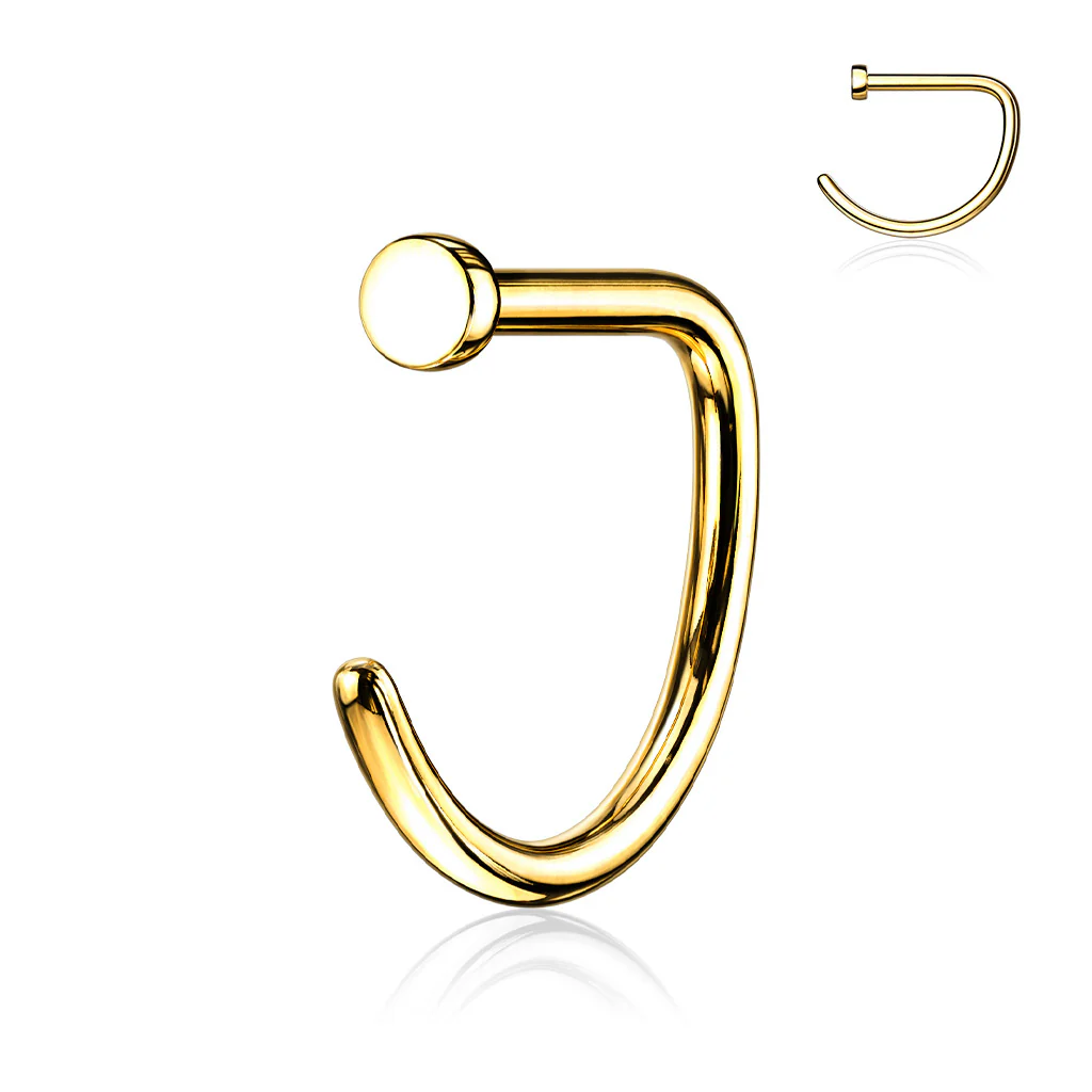 Piercing G Ring Nariz Titanio - Image 3