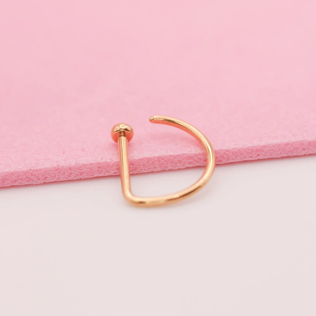 Piercing G Ring Nariz Titanio - Image 8