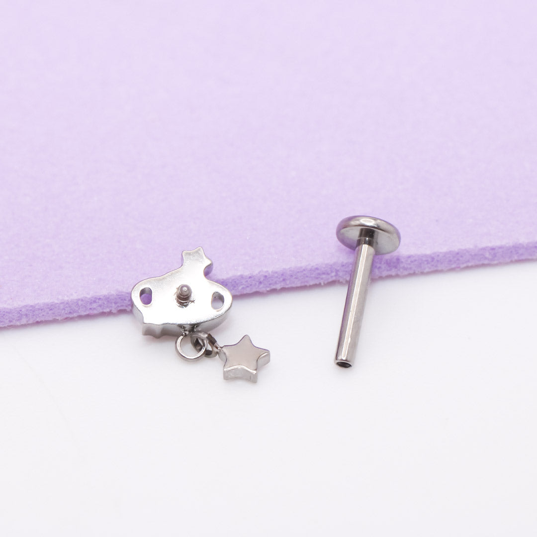 Piercing Stardust Blue Titanio - Image 8