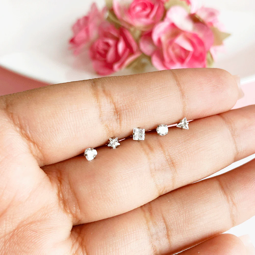 Set de Piercings con Zirconias - Image 3